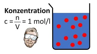 Konzentration berechnen  Chemie Endlich Verstehen [upl. by Sillsby163]