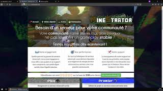 MineStratorcom Créer son serveur minecraft gratuit à vie [upl. by Sascha189]