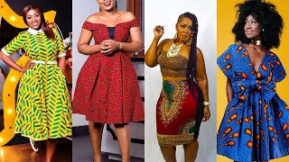 2021 KITENGE FASHION DESIGNS FOR LADIES  MOST BEAUTIFUL STYLISH KITENGE DRESSES amp KENTE DRESSES [upl. by Aleekahs]