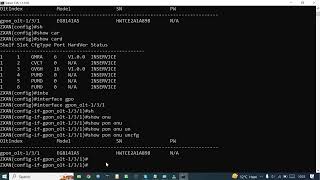 ZTE OLT Configuration [upl. by Nnylanna335]