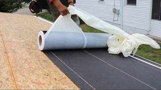 How To Install RhinoRoof® U20 Synthetic Underlayment [upl. by Tansy]