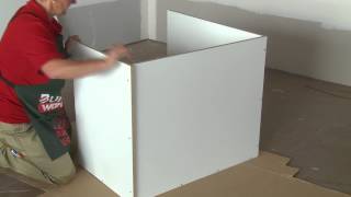 How To Build A Corner Cabinet  DIY At Bunnings [upl. by Llertal]