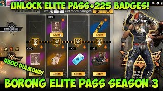 Borong Semua Elite Pass Season 3 Review Doomsday Madness  Garena Free Fire [upl. by Langan327]