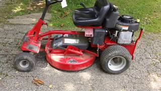 SNAPPER RIDING MOWER [upl. by Ennayhs]