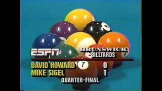 1988 SIGELSTRICKLANDHall 9ball 3 Vegas matches [upl. by Naivad]