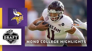 Kellen Mond Texas AampM College Highlights  2021 NFL Draft [upl. by Berrie]