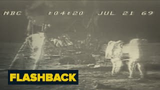 Apollo 11 Lunar Landing  Flashback  NBC News [upl. by Siraval]