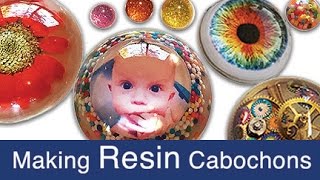 Making Resin Cabochons halfspheres [upl. by Siver467]