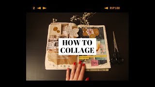 how to collage 🌙 tips  tricks [upl. by Matrona]