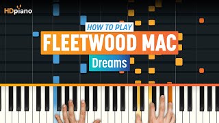 How to Play quotDreamsquot by Fleetwood Mac  HDpiano Part 1 Piano Tutorial [upl. by Buford496]