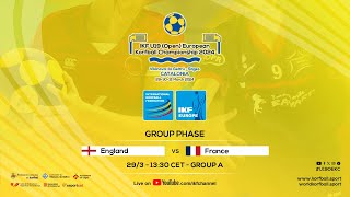 IKF U19 OEKC 2024  England  France [upl. by Yelnek862]