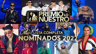 GANADORES Premio Lo Nuestro 2023 RESUMEN COMPLETO [upl. by Nnaeus637]