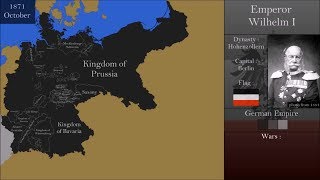 The History of German Empire  Every Month [upl. by Aicittel]