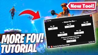 How to get more FOV In fortnite New tool [upl. by Lindholm980]