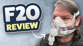 ResMed F20 Full Face CPAP Mask Review [upl. by Neetsirk236]