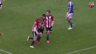 Match Highlights Ipswich Town 1 Brentford 3 [upl. by Mcnully]