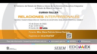 Curso Taller Relaciones Interpersonales [upl. by Noryahs]