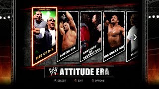 PS3 Gameplay WWE 13  Part 1 Attitude Era [upl. by Nylsirhc]