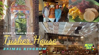 Tusker House Character Breakfast Buffet at Animal Kingdom Park  Disney Dining Review [upl. by Eijneb]