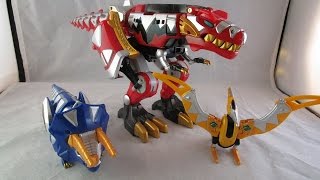 Retro Review Thundersaurus Megazord Power Rangers Dino Thunder [upl. by Geldens214]