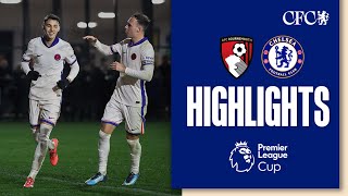 Bournemouth U21 14 Chelsea U21  HIGHLIGHTS  PL CUP 202425 [upl. by Tuddor]