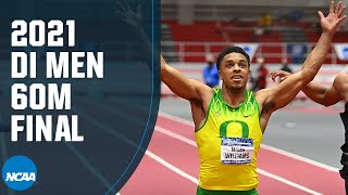 Mens 60M  2021 NCAA Indoor Track and Field Championship [upl. by Kentigerma]