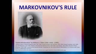 Markovnikovs Rule [upl. by Yenwat990]