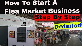 How To Start a Flea Market Business from Scratch Step by Step Part [upl. by Hubbard]