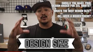 The Best Size For T Shirt Designs [upl. by Mochun188]