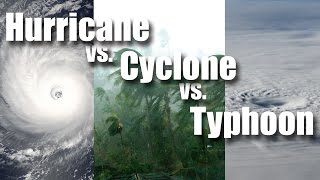 Hurricane vs Cyclone vs Typhoon [upl. by Assirod]