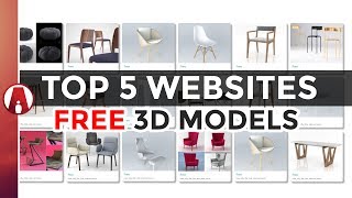 Top 5 Websites for FREE 3D Models [upl. by Spencer]