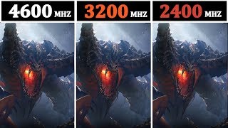 4600Mhz VS 3200Mhz VS 2400Mhz  Tested 13 Games [upl. by Marissa]