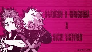 Kirishima Bakugou amp Shinsou x sick listener ASMR My Hero Academia Spicy Ver [upl. by Hras]