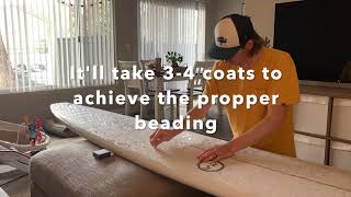 HOW TO WAX YOUR SURFBOARD FOR THE FIRST TIME I explain how to wax your longboard or shortboard [upl. by Fayola]