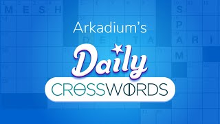 Arkadiums Daily Crosswords App Trailer [upl. by Dwane953]