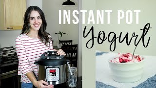 EASIEST How To Make Yogurt In The Instant Pot [upl. by Esbensen]