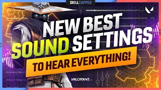 NEW BEST SOUND SETTINGS TO HEAR EVERYTHING  Valorant Settings Guide Audio HRTF amp More [upl. by Ynohtnacram]