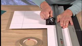 How To Cut A Double Mat on a Logan Mat Cutter [upl. by Notxarb]