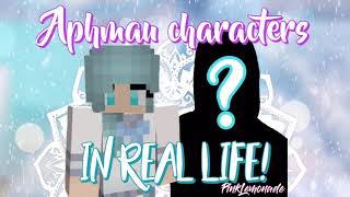 Aphmau Characters in REAL LIFE 100 True [upl. by Elyad]