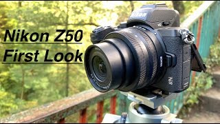 Nikon Z50 First look  Size comparisons Z DX 1650mm  Z DX 50250mm [upl. by Berg]