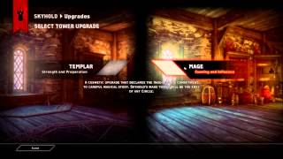 Dragon Age Inquisition Upgrading the Skyhold Keep Tower to Templar [upl. by Acnayb]