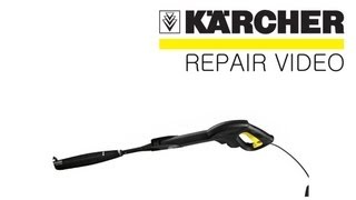 How to FIX a Karcher pressure washer SPARY GUN [upl. by Iraj469]