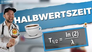 Halbwertszeit berechnen und verstehen  mit Kaffee [upl. by Japeth]