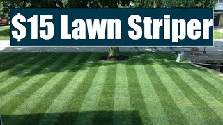 DIY LAWN STRIPING KIT under 15 [upl. by Ravert]