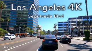 4K Los Angeles California Sepulveda Blvd [upl. by Genevra]