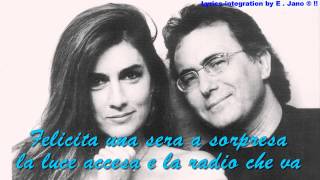 Albano Carrisi amp Romina Power quot FELICITA quot With LyricsHD [upl. by Edmonds554]