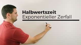 Halbwertszeit Exponentieller Zerfall  Mathe by Daniel Jung [upl. by Ethelind474]