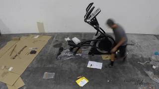 NordicTrack Elite 129T Elliptical Trainer Assembly [upl. by Ardnohsal]