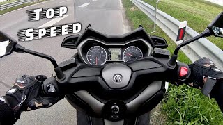 Yamaha Xmax 300 Acceleration amp Top Speed [upl. by Conni]