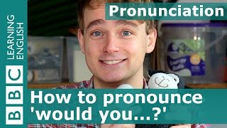 Pronunciation How to pronounce would you [upl. by Sirotek]